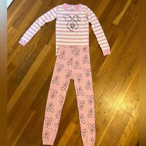Hanna Andersson Disney Piglet pajama set size 8